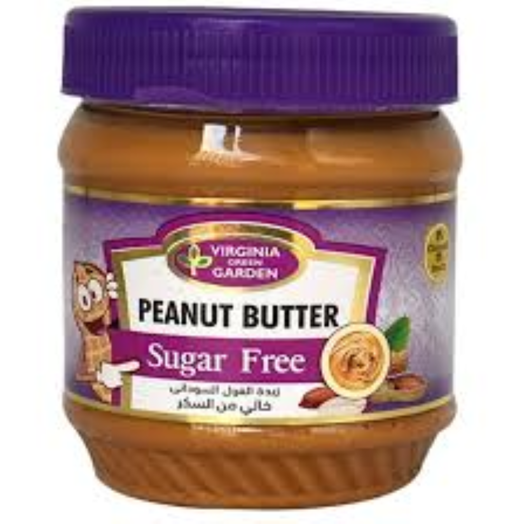 VIRGINIA G.GARDEN PEANUT BUTTER SUGAR FREE 340G